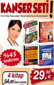 Kanseri Önleme ve  Şifalı Bitkiler Seti 101 Çözüm Önerisi  (4 Kitap + 10,- Euro  Hediye Kuponu)