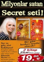 Milyonlar Satan Secret  (SIR) Seti  (2 Kitap + 10,- Euro Hediye Kuponu)