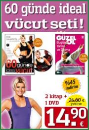 60 Günde İdeal Vücut (2 Kitap + 1 DVD Birlikte)