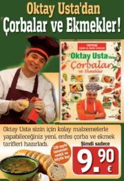 Oktay Usta'dan Çorbalar ve Ekmekler(En Yeni Kitabı / Renkli ve Büyük Boy)