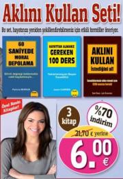 Aklını Kullan Seti (3 Kitap Birarada) Istediğinizi Elde Edebilirsiniz!