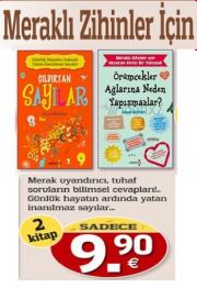 Meraklı Zihinlerİçin Kitap Seti(2 Kitap Birarada)