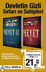 Devletin Gizli Sırları ve Sahipleri (2 Kitap Birarada) Heyet 1 ve Heyet 2 Kitapları!