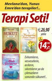 Terapi Seti(3 Kitap Birarada)Mevlana ve Yunus Emre'denTerapiler!