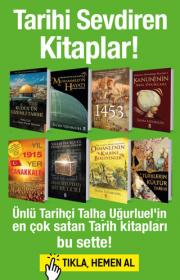 Tarihi Sevdiren Kitaplar(8 Kitap Birarada) Talha Uğurluel'in Çok Satan Kitapları Bu Sette