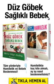 Düz Göbek Sağlıklı Bebek Seti (2 Kitap Birarada) Tüm Yönleriyle Hamilelik ve Bebek Beslenmesi!