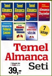 Temel Almanca Öğrenim Seti7 Kitap Birarada (Yeni)