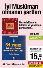 Iyi Müslüman OlmanınŞartları Seti(2 Kitap Birarada)54 Farz'ı Öğreten Set