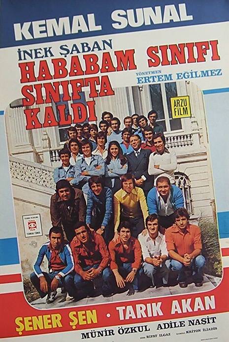 Hababam Sınıfı Sınıfta Kaldı (DVD) <br /> Dünyanın En Komik Filmler <br /> Listesindeki  Kemal Sunal Filmi