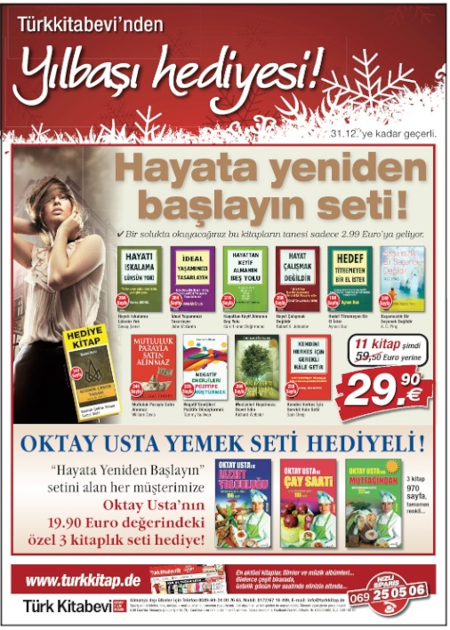 Hayata Yeniden Başlayın Seti    <br /> Oktay Usta Seti Hediyeli!    <br /> Türk Kitabevi Kampanyası