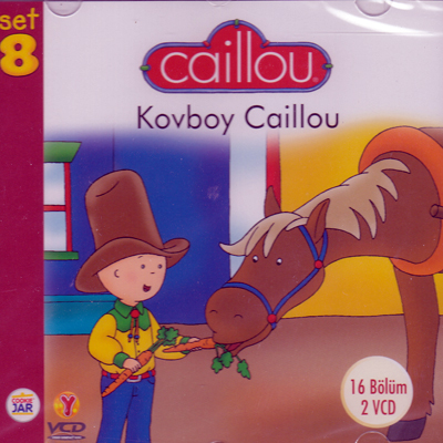 Kovboy Caillou <br /> (16 Bölüm / 2 VCD Birarada) <br /> Caillou