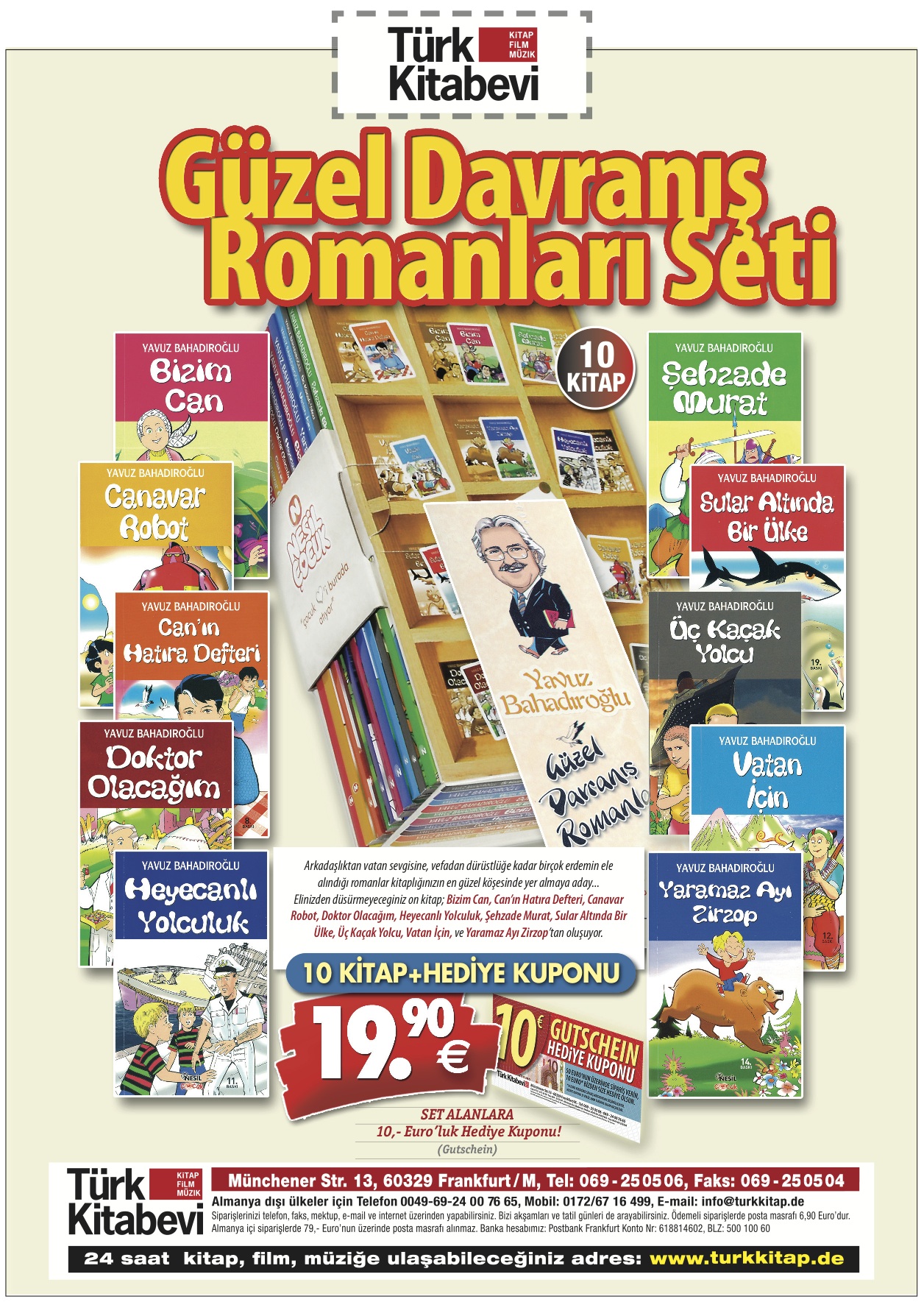 Güzel Davranış Romanları Seti<br /> (10 Kitap)