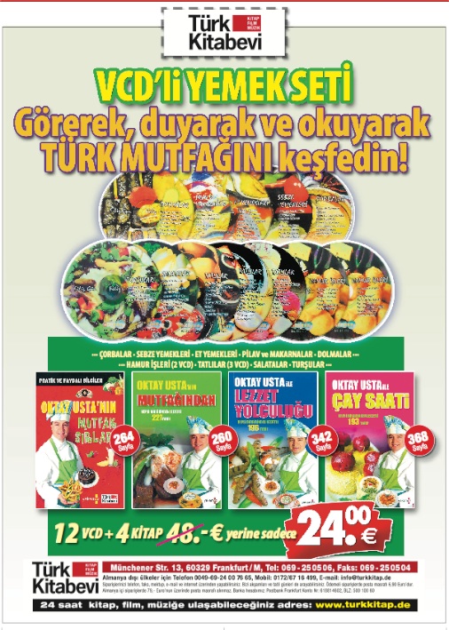 Vcd'li Yemek ve Tatlı Seti <br /> (12 VCD + 4 Kitap)