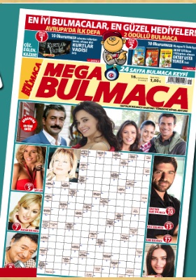 Mega Bulmaca 1 <br />(24 Tam Sayfa Bulmaca)