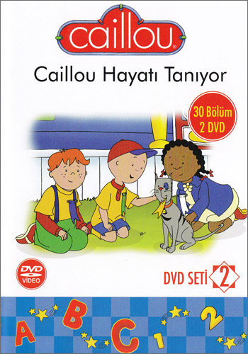 Caillou Hayatı Tanıyor <br />(2 DVD / 30 Bölüm / DVD Seti 2) 