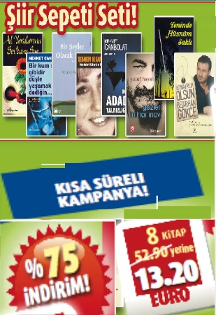 Şiir Sepeti Seti <br /> (8 Kitap Birarada) <br /> % 75 Indirim