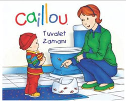 Caillou Elele Hikaye Serisi Tuvalet Zamanı  (Sünger Kapaklı)