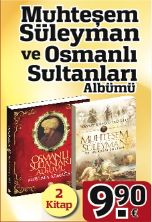 Muhteşem Süleyman ve <br /> Osmanlı Sultanlari Albümü<br /> (2 Kitap Birarada)