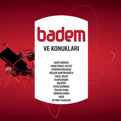 Badem Ve Konukları<br />Cahit Berkay, Nilüfer, İlhan Şeşen, Halil Sezai,