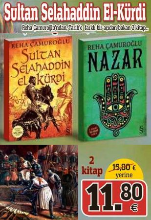 Sultan Selahaddin El Kürdi <br />(2 Kitap Birarada)<br />Tarih'e Farklı Bir Açıdan Bakış