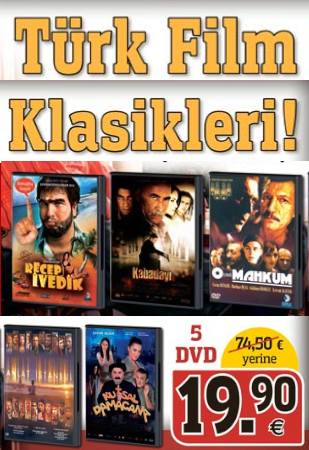
Türk Film Klasikleri Seti<br />(5 DVD Film Birarada)<br />Şener Şen, Şahan Gökbakar, Şafak Sezer

