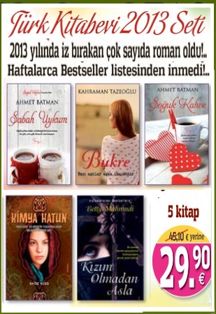 Türk Kitabevi 2013 Seti <br />Bestseller Kitaplar bu Sette!