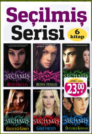 
Seçilmiş<br />(6 Kitap Birarada)<br />Beden Hırsızı Kitabı da bu Sette!
