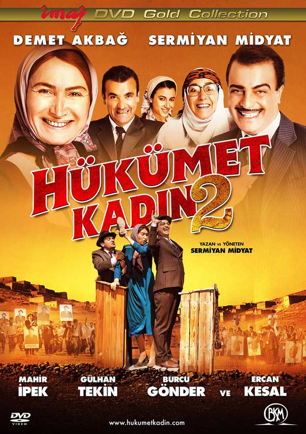 Hükümet Kadın 2 <br />(DVD) <br />Sermiyan Midyat, <br />Demet Akbağ