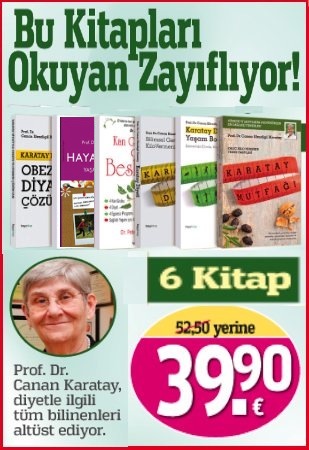 Karatay Seti <br />Bu Kitapları Okuyan Zayıflıyor  <br />(6 Kitap Birarada)