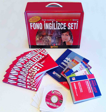 Fono İngilizce Seti<br />(13 Kitap + 9 CD Birarada)