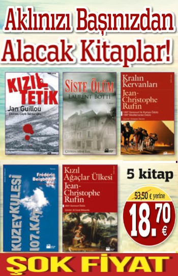 Aklınızı Başınızdan <br />Alacak Kitaplar  <br />(5 Kitap Birarada) <br />Okunmasi Gereken Romanlar 