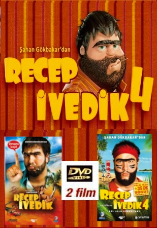 Recep Ivedik Filmleri<br />(2 DVD Birarada)<br />Recep Ivedik 1 <br />Recep Ivedik 4 <br />bu sette!