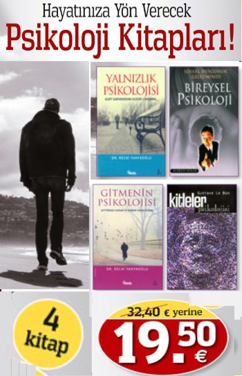 Hayatınıza Yön Verecek<br />Psikoloji Kitapları<br />(4 Kitap Birarada)