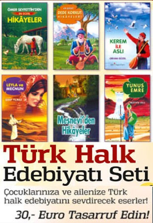 Türk Halk Edebiyatı Seti<br />(6 Kitap Birarada)