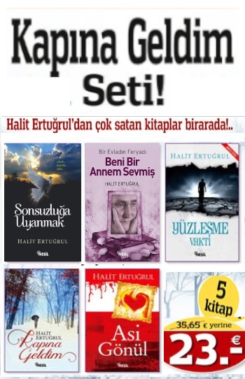 Kapına Geldim Seti<br />(5 Kitap Birarada)<br />Halit Ertuğrul'un <br />Çok Satan Kitapları