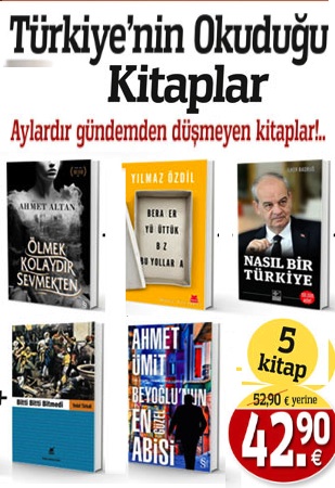 Türkiye Bu Kitapları<br /> Okuyor <br /> (5 Kitap Birarada) <br /> En Ünlü Yazarlar Setimizde!