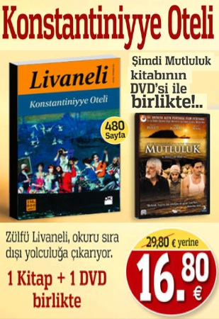 Livaneli Seti <br />(1 Kitap + 1 DVD)<br />Konstantiniyye Oteli <br />bu Sette!