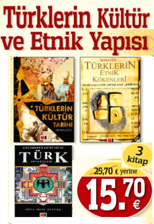 Türklerin Kültür <br />ve Etnik Yapısı Seti<br />(3 Kitap Birarada)