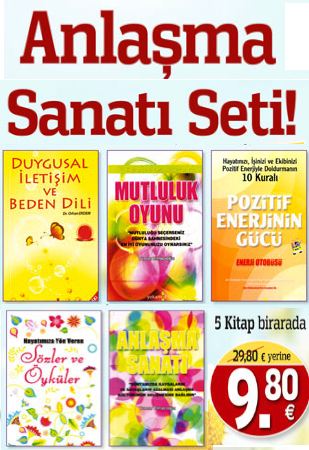 Anlaşma Sanatı Seti<br />(5 Kitap Birarada)<br />20,- Euro Tasarruf Edin!