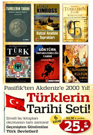 Türklerin Tarihi Seti<br />Geçmişten Günümüze<br />Türk Devletleri<br />(6 Kitap Birarada)<br />TV'deki Kampanyamız