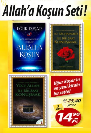 Allaha Koşun Seti<br />(3 Kitap Birarada) <br />Uğur Koşar'ın en Yeni Kitabı bu Sette!