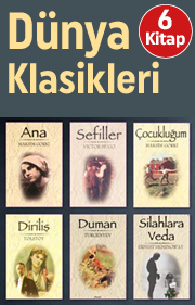 Ünlü Yazarların Okuduğu <br />Dünya Klasikleri Seti<br />(6 Kitap Birarada)