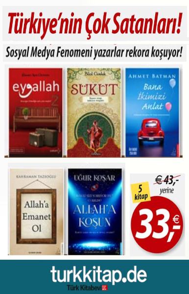 Türkiye'nin Çok Satanları <br />(5 Kitap Birarada) <br />Sosyal Medya Fenomeni Yazarlar