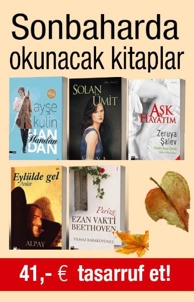 Sonbaharda Okunacak Kitaplar <br />(5 Kitap Birarada) <br />41,- Euro Tasarruf Edin!