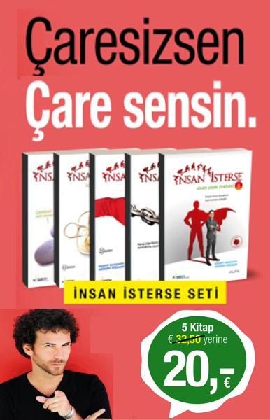 İnsan İsterse Seti <br />(5 Kitap Birarada) <br />Çaresizsen Çare Sensin