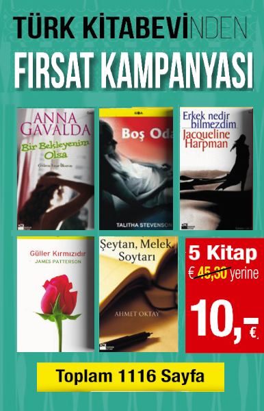 Fırsat Kampanyası <br />5 Kitap 10,- Euro<br />Türk Kitabevi Kampanyası