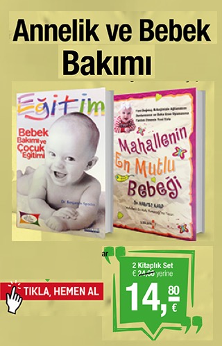 Annelik ve Bebek <br />Bakımı <br />(2 Kitap Birarada) <br />10,- Euro Tasarruf Edin!