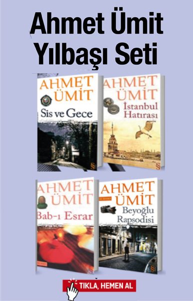 Ahmet Ümit <br />Yılbaşı Seti <br />(4 Kitap Birarada) <br />Yazarın En Çok Satanları