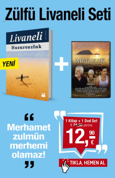 Zülfü Livaneli Seti <br />(1 Kitap + 1 DVD) <br />Yazarın Son Kitabı Huzursuzluk bu Sette!