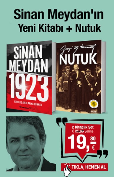 1923 Seti<br />Sinan Meydan'ın <br />Yeni Kitabı ve Nutuk Birlikte!